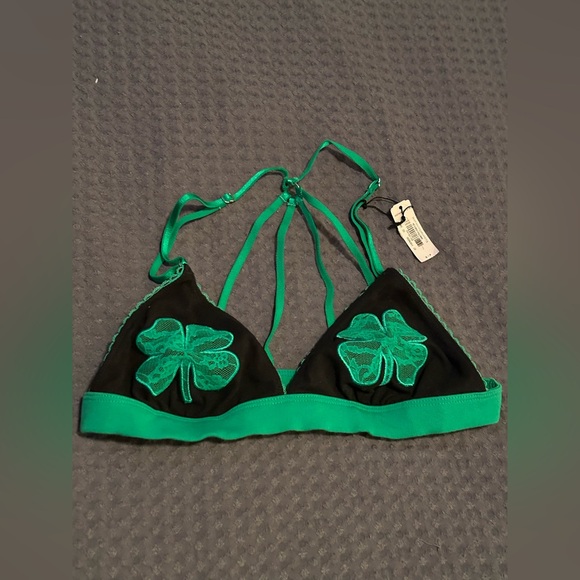 Victoria Secret Shamrock Bralette NWT - Picture 2 of 6